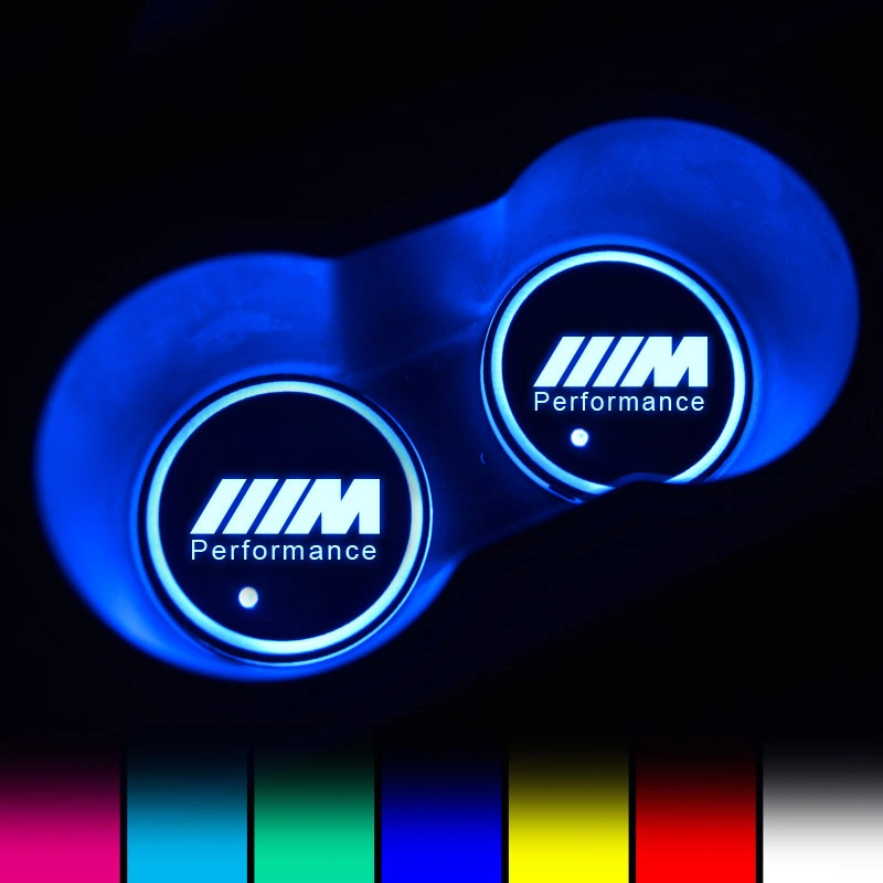 LED Car Cup Holder Coaster - Luxcarkits