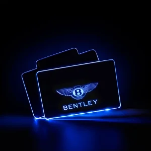 2X LED Super Bright Bentley Lights Door Lights, CarLEDLogo