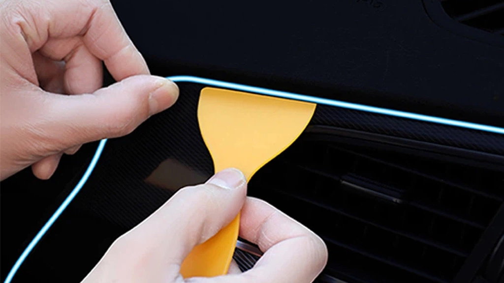 Car Interior Light Fiber Optic Install