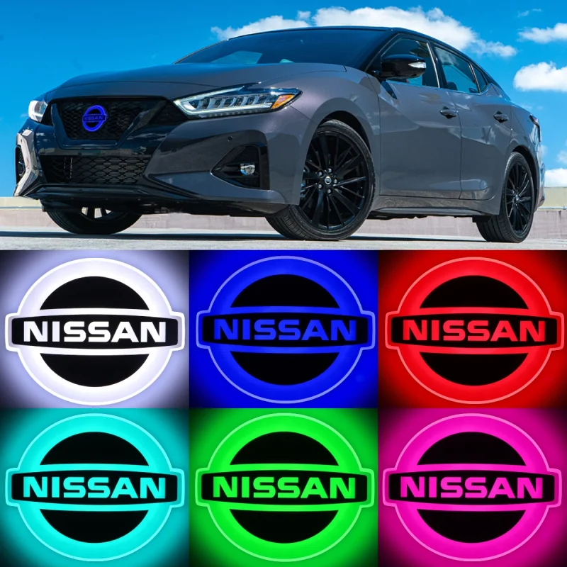 Nissan Maxima Light Up Car Emblems