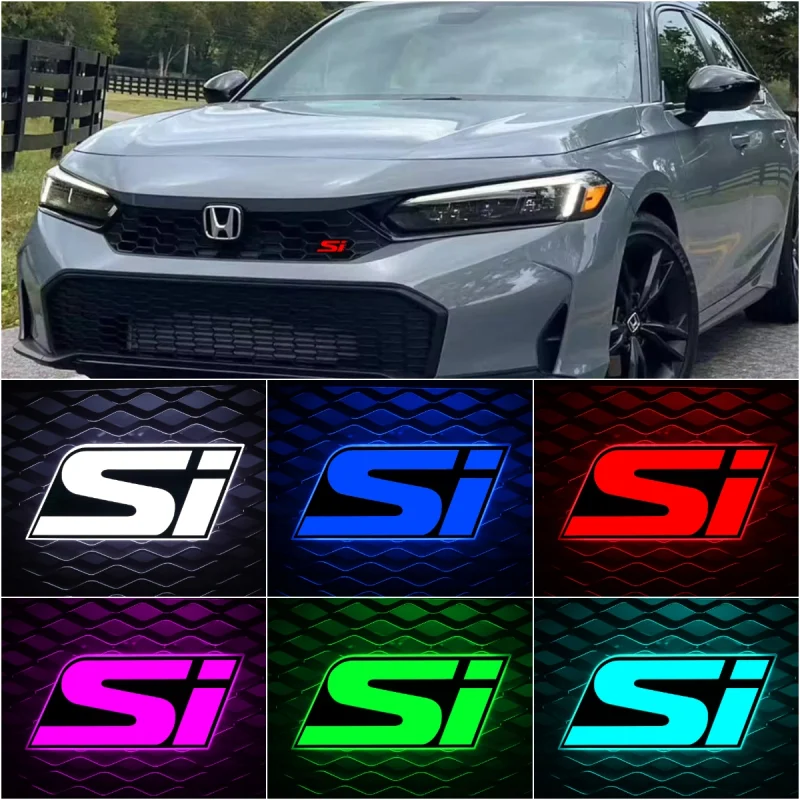 Honda Civic Si Badge Light For Front Grille