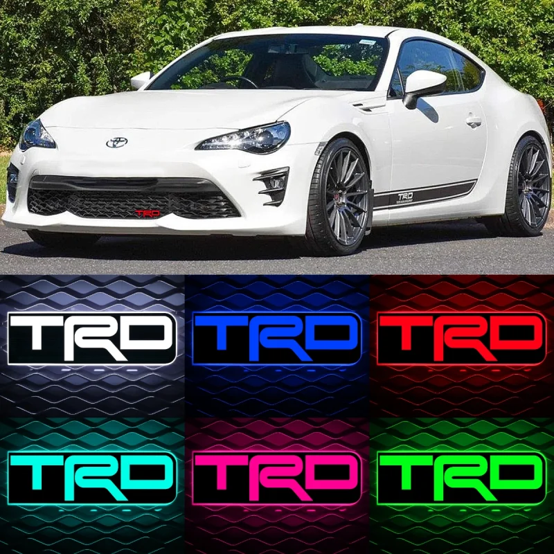 Illuminated TRD Grill Badge